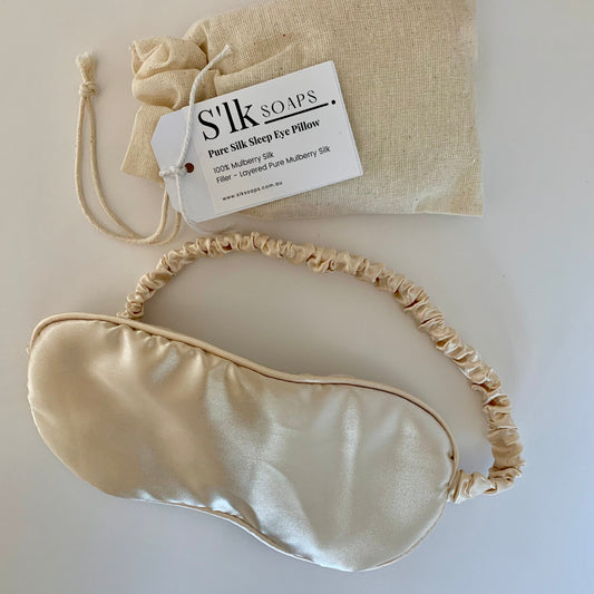 Sleep Eye Mask - Pure Soft 100% Mulberry Silk