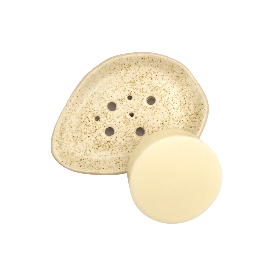 Ceramic Soap Dish - Speckle