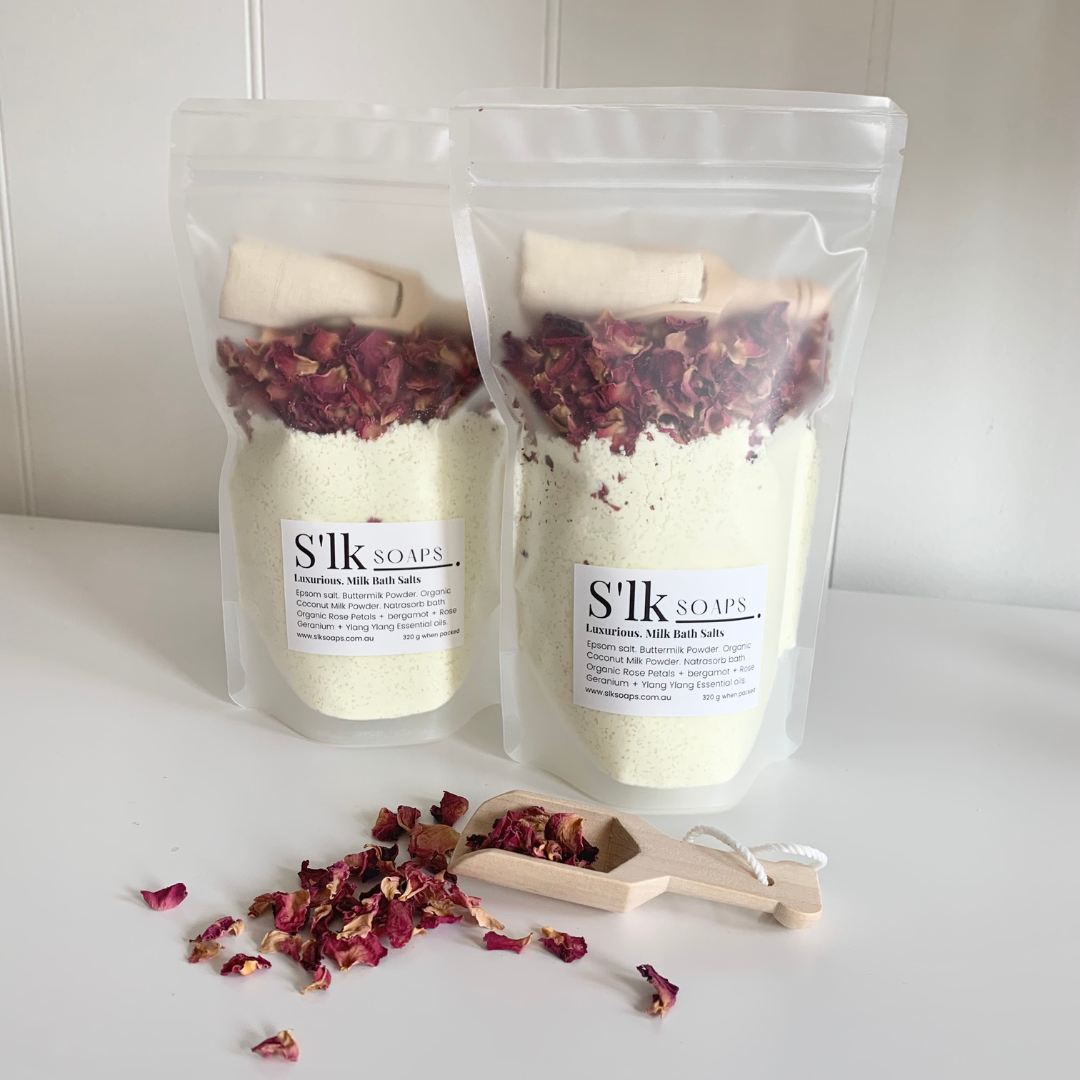 Luxurious. Milk Bath Salts