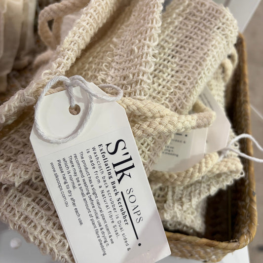 Exfoliating Back Scrubber with Handles