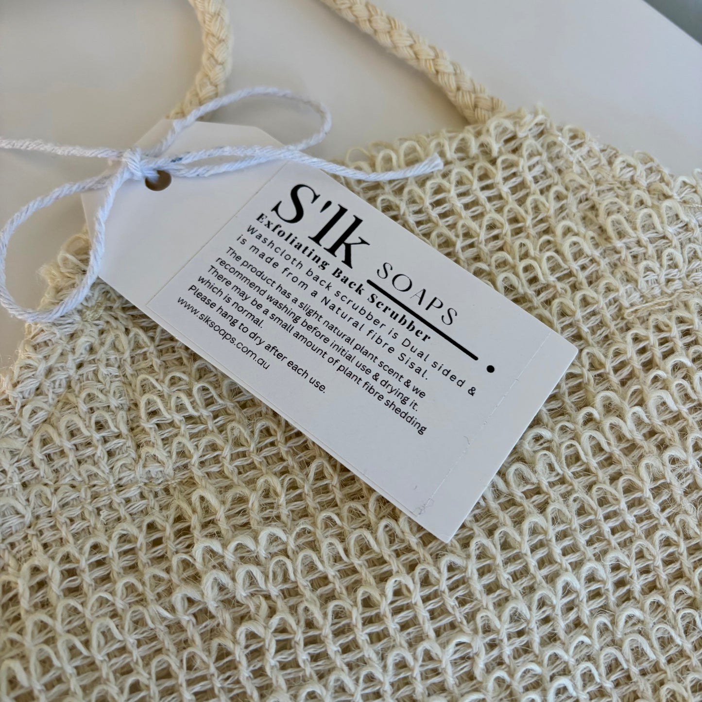Exfoliating Back Scrubber with Handles