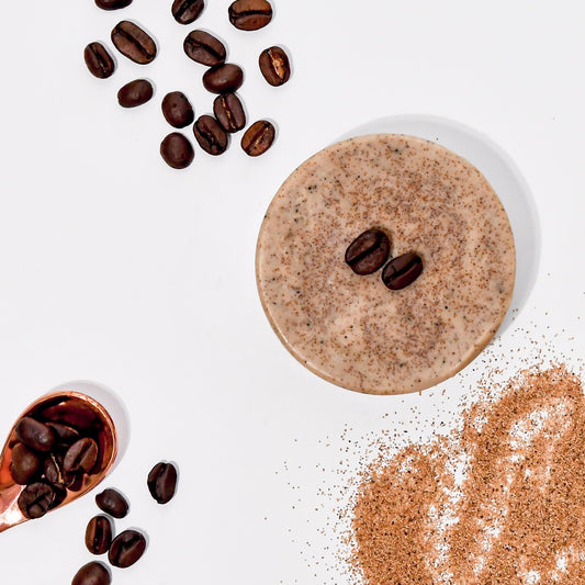 Coffee Loofah Scrub - Coconut Oil